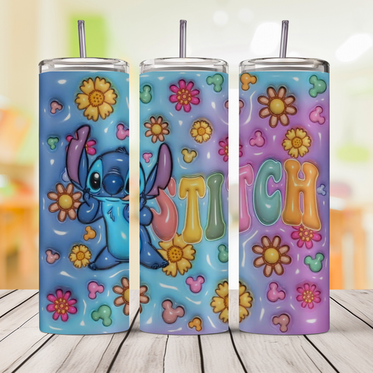 Stitch  20oz Skinny Tumbler
