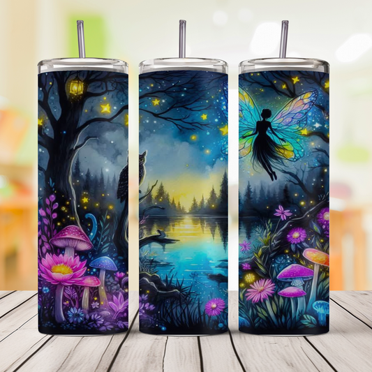 Night Flight 20oz Skinny Tumbler
