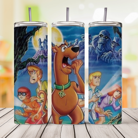 Mystery Friends 20oz Skinny Tumbler