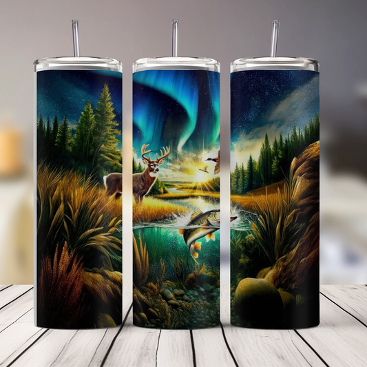 Fish in the Stream 20oz Tumbler