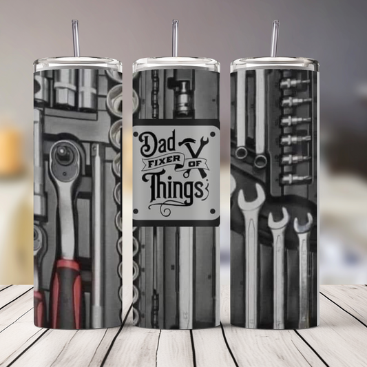 Dad Fixes Things 20oz Tumbler