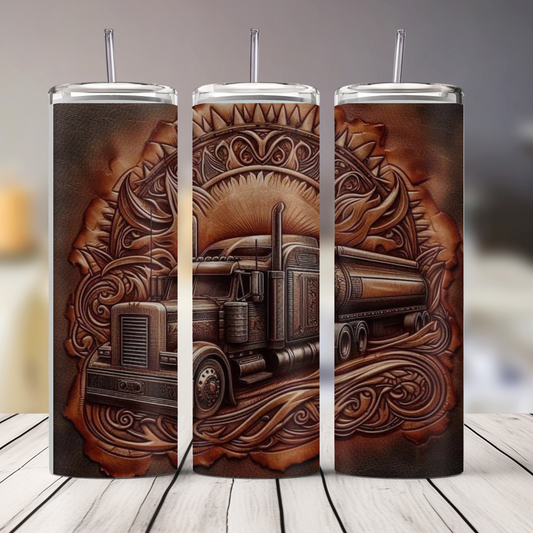 18 Wheeler 20oz Tumbler