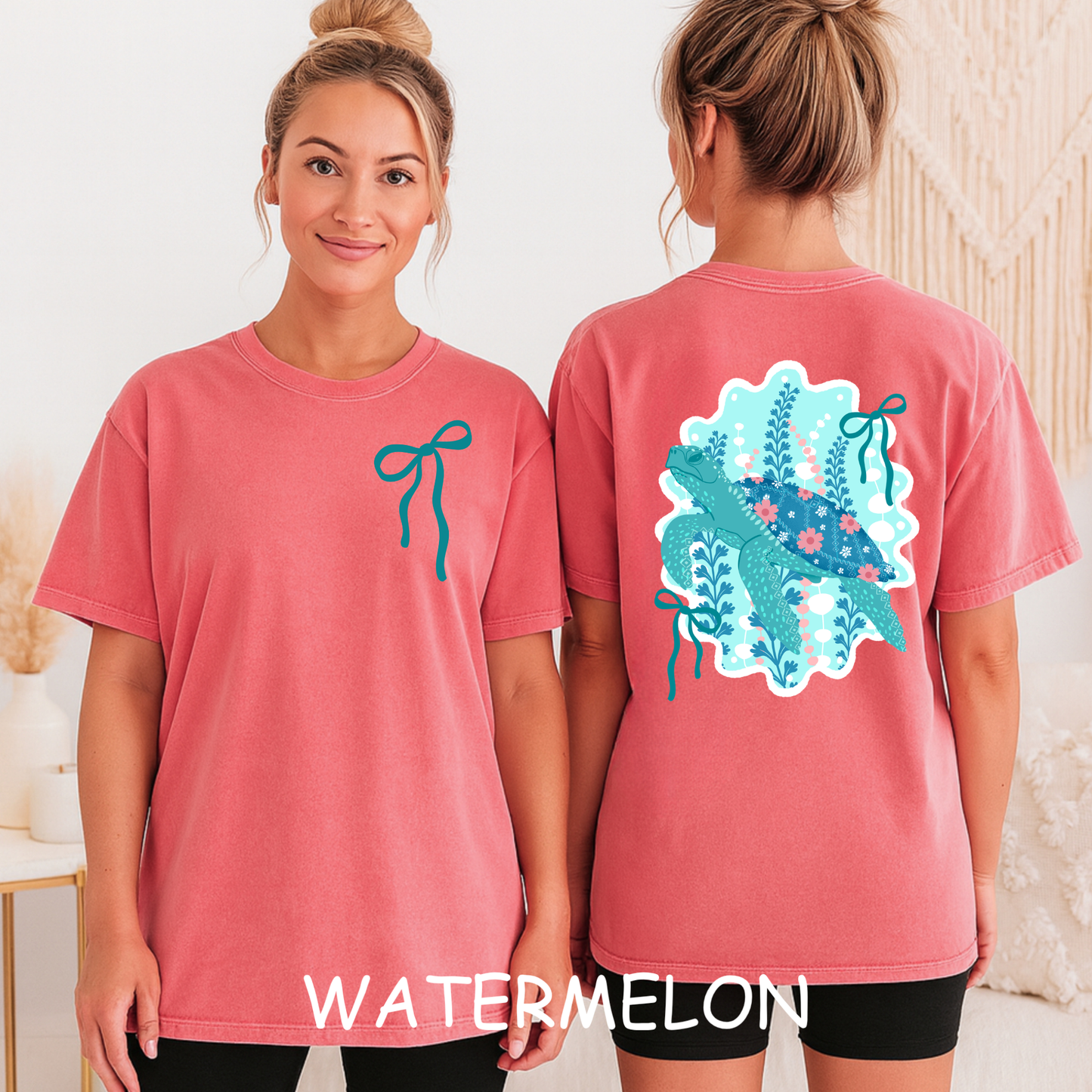 Sea Turtle DTF Graphic Tshirt