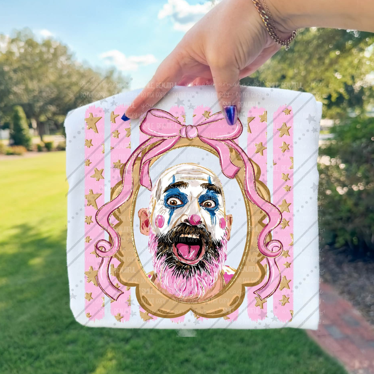 Preppy Clown Villan DTF Tshirt