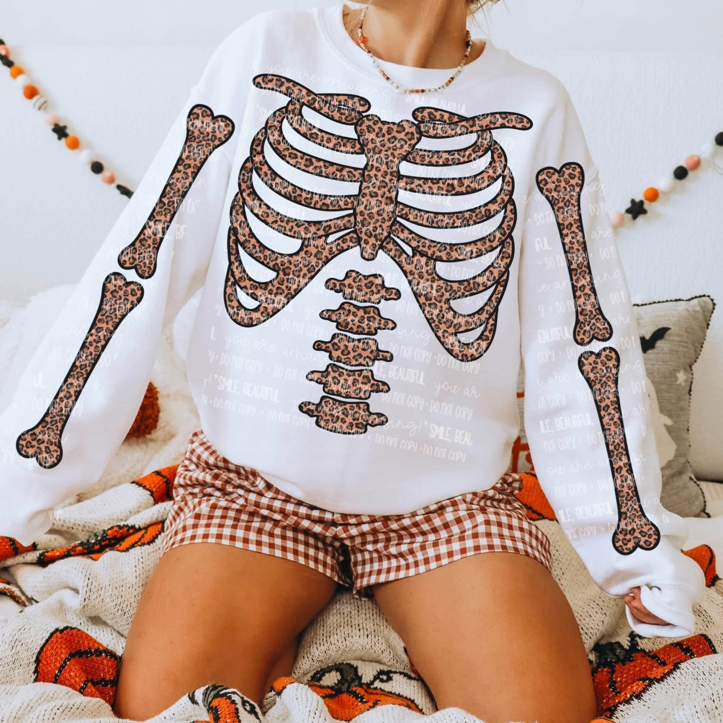 Cheetah Skeleton DTF Shirt