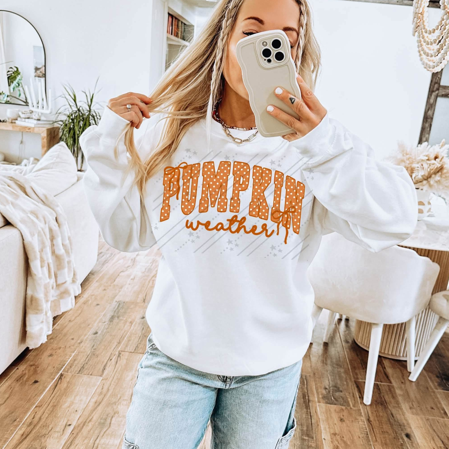 Pumpkin Weather DTF Shirt