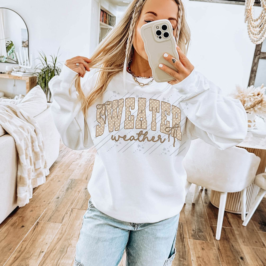 Sweater Weather DTF Shirt