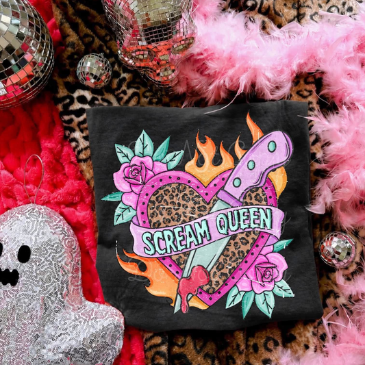 Scream Queen DTF Tshirt