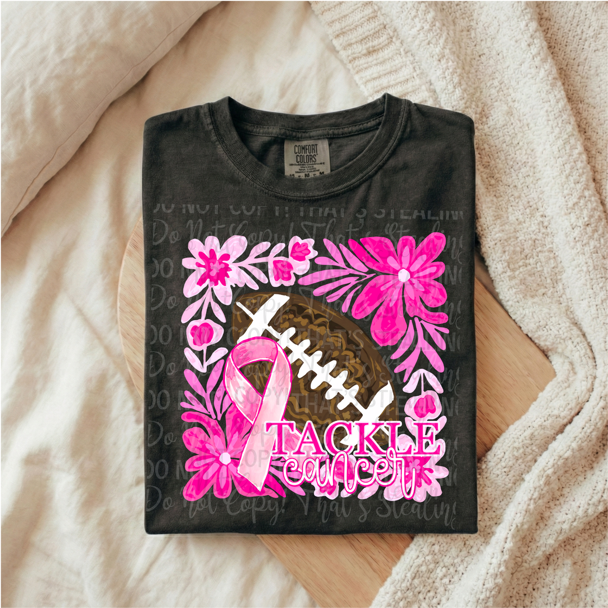 Tackle Cancer DTF Tshirt