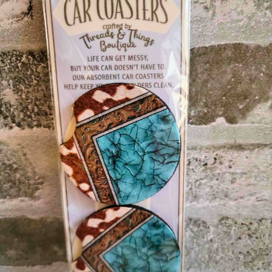 Western Car Coasters