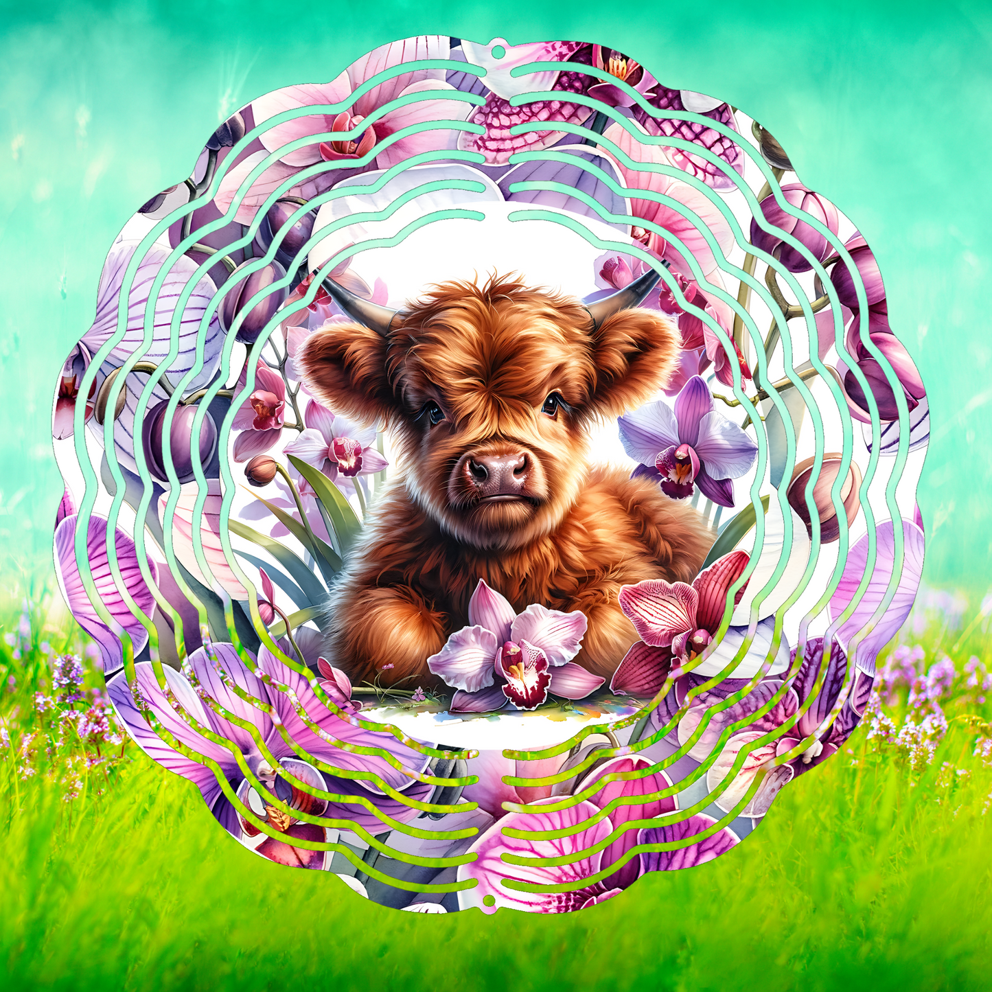 Spring Calf Wind Spinner