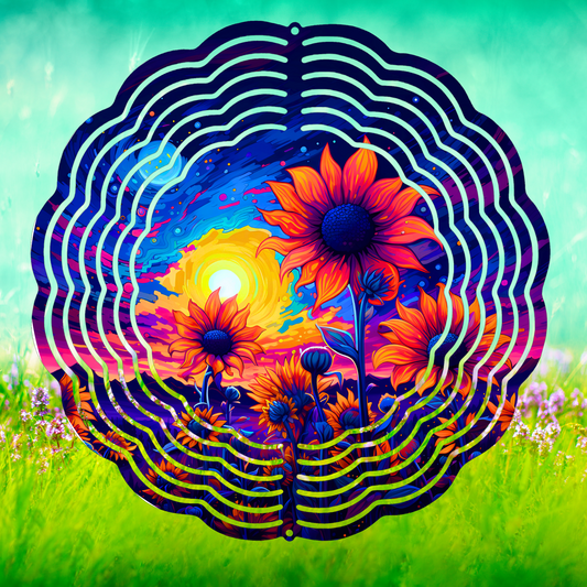 Sunsetting Wind Spinner