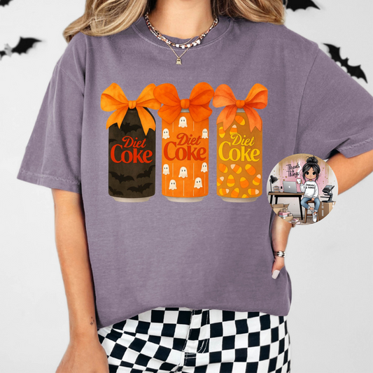 DC and Bows DTF T-shirt