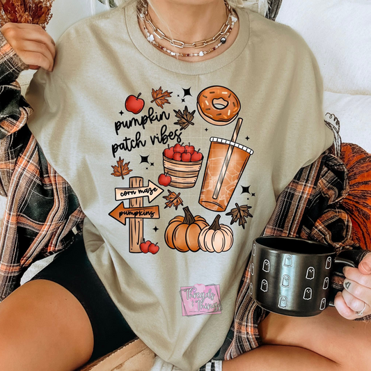 Pumpkin Patch Vibes Tshirt
