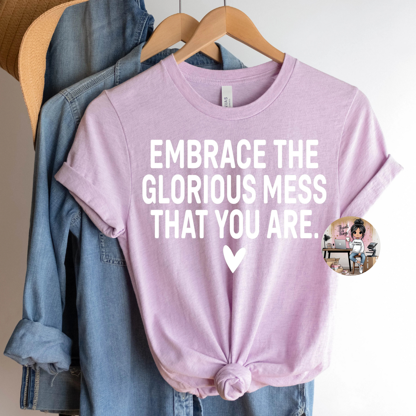 Embrace The Glorious Mess Tee