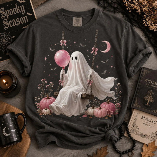 Swinging Ghost DTF Tshirt