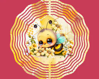 My Honey Bee 3D Wind Spinner