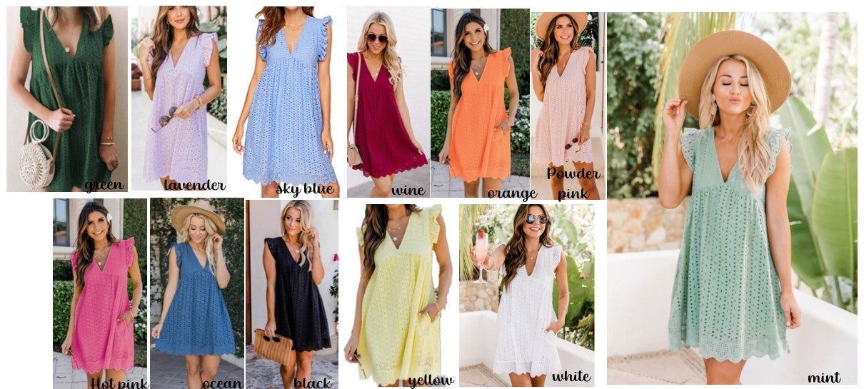 RTS: lace with shorts  Dress-