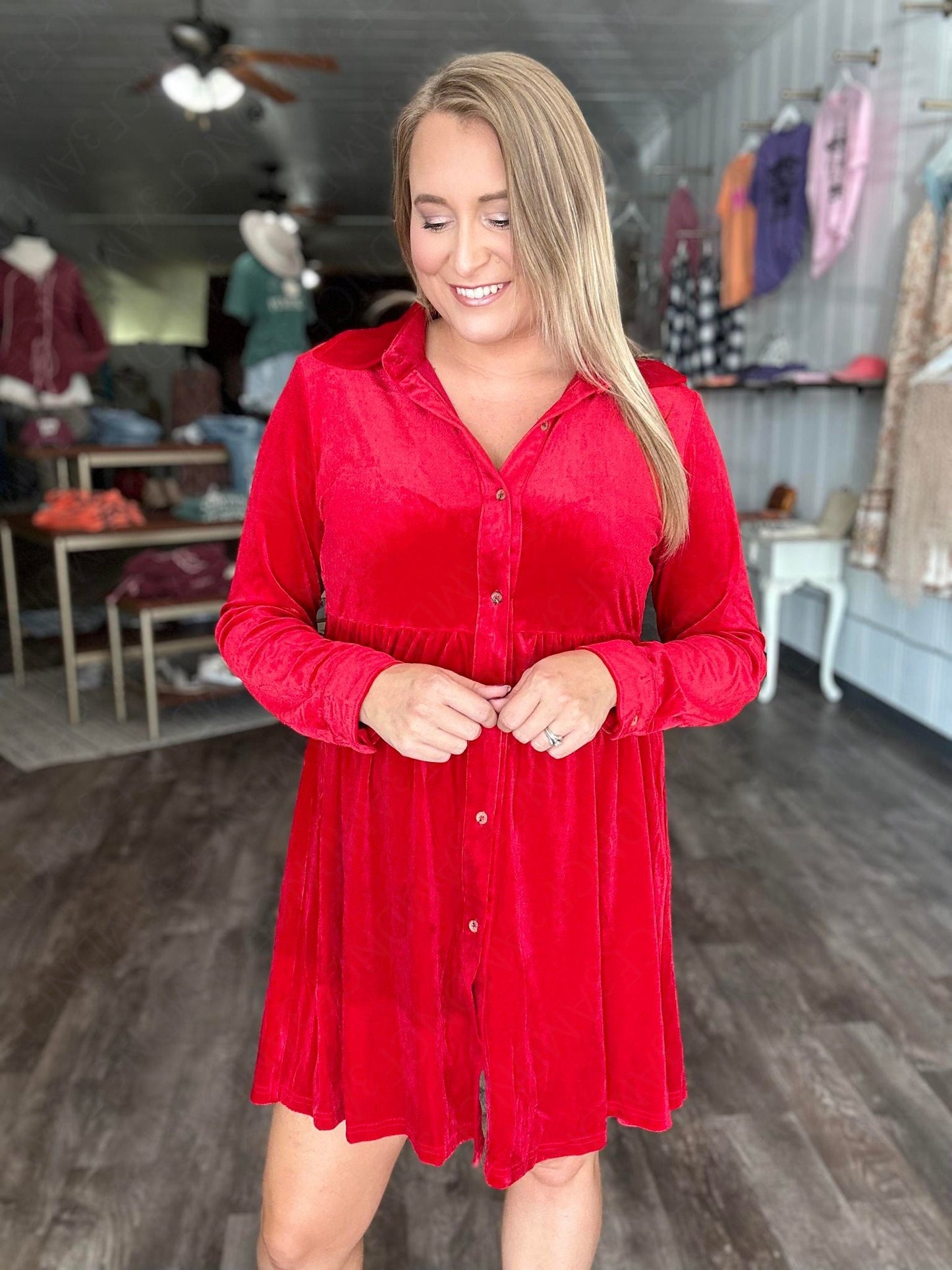 RTS: The Richie Button Down Dress-