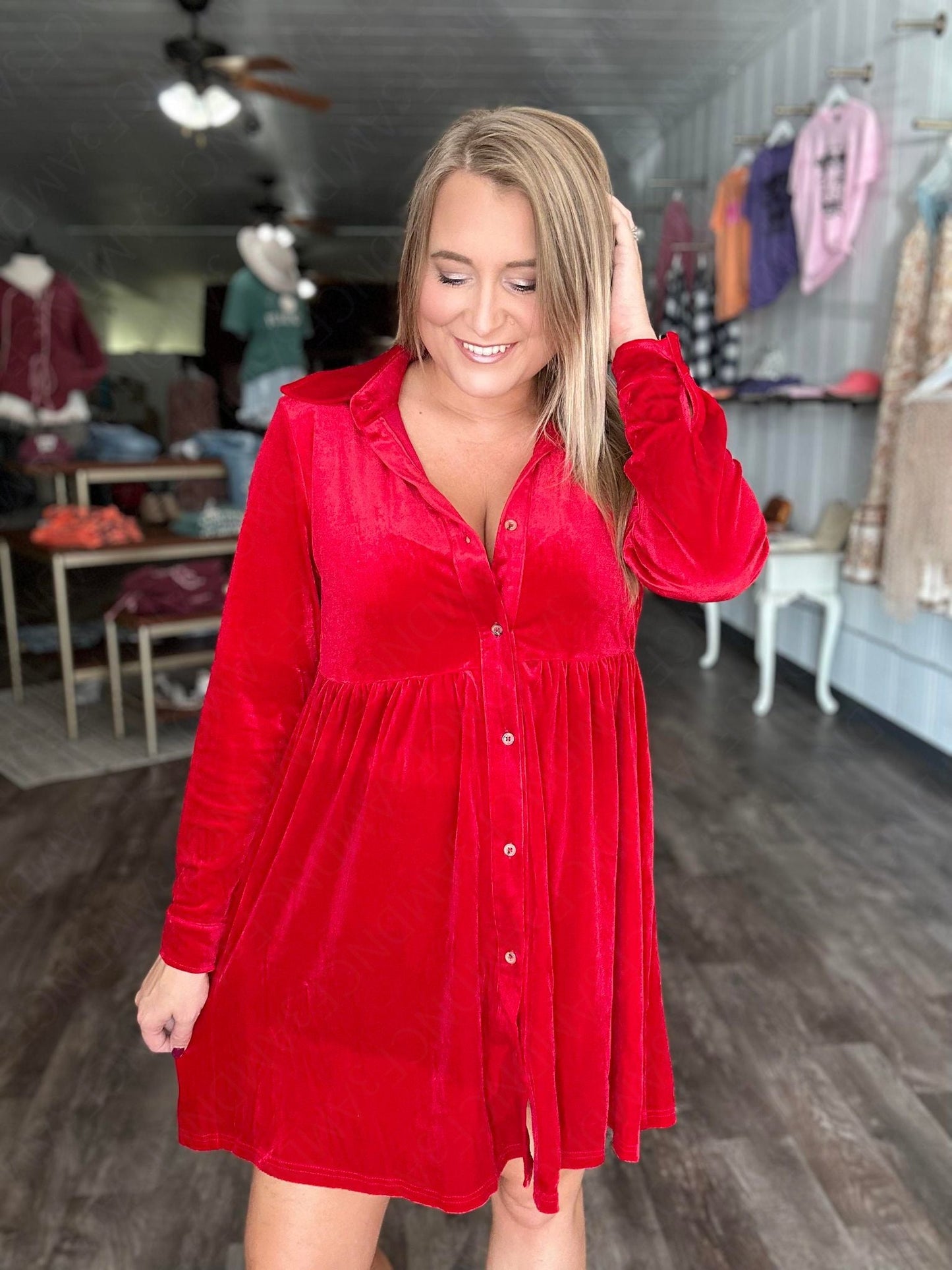 RTS: The Richie Button Down Dress-